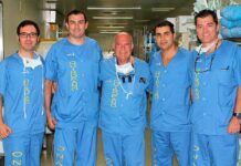 Cirujanos de la Unidad de la Mano del Hospital de Toledo comparten experiencias clínicas con facultativos de EEUU