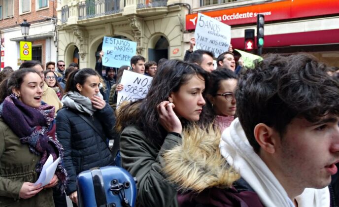 Protestas muy duras contra Felpeto por su “abandono” de los alumnos del Conservatorio Superior de Música