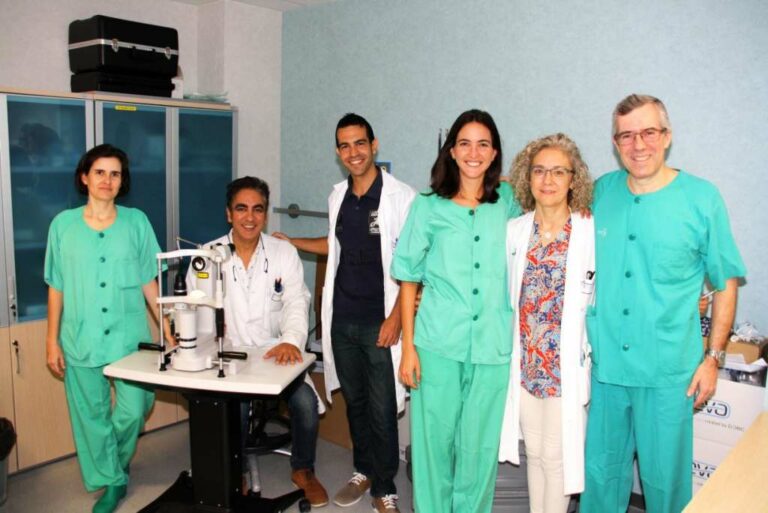 El Hospital Mancha Centro emplea con éxito un novedoso microimplante de colágeno para combatir el glaucoma
