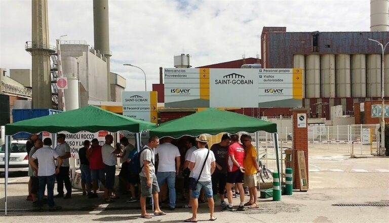 Los trabajadores de Saint-Gobain Azuqueca concluyen las primeras 4 jornadas de huelga
