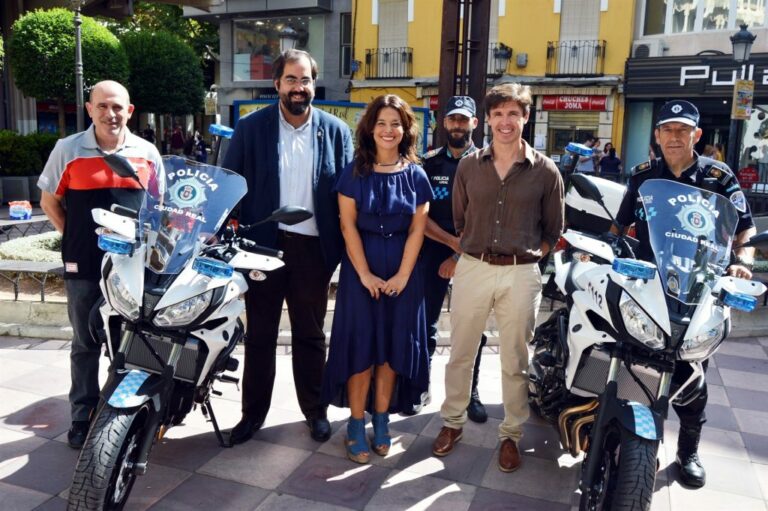 La Policía Local de Ciudad Real cuenta con dos nuevas motocicletas