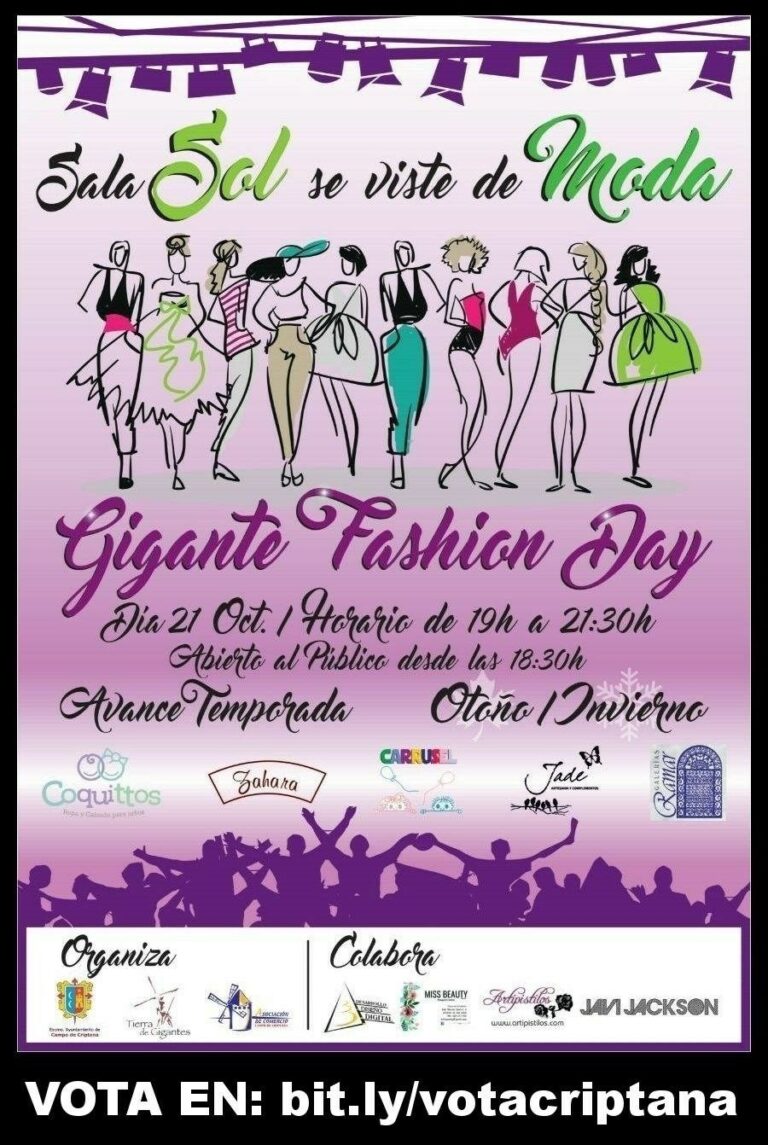 Campo de Criptana celebrará este sábado el Gigante Fashion Day con desfiles de cinco establecimientos
