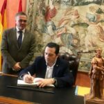 Campo de Criptana y La Palma del Condado hermanados por Cervantes