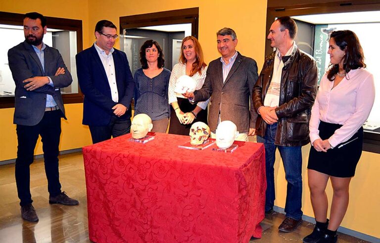 El Museo Provincial de Ciudad Real ya exhibe el cráneo de Luciano, ‘El antepasado de La Mancha’ de 4.000 años de edad