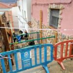 Hoy comenzará a repararse el muro que se derrumbó ayer en Cuenca