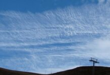 Nubes altas y mínimas en aumento este jueves