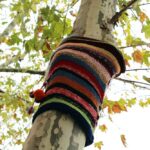 Mira qué detalle más llamativo en la decoración navideña en los árboles de Alcázar de San Juan