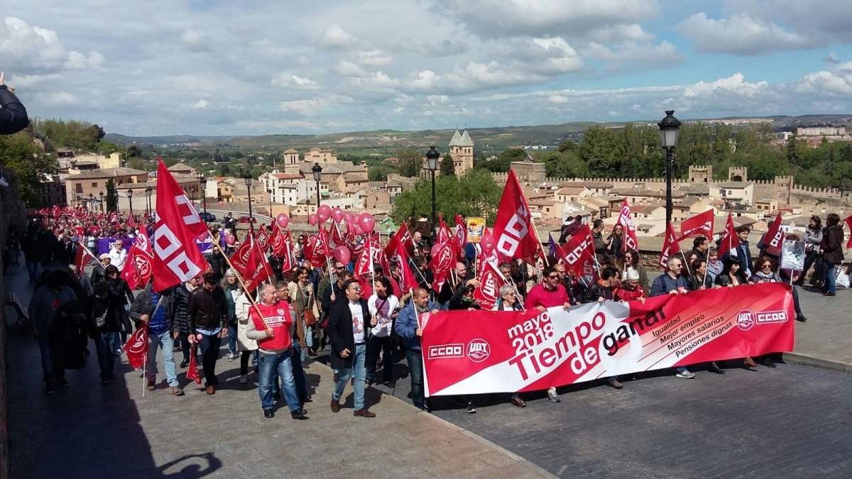Albacete, escenario del acto central del 1º de Mayo en la región, con miles de personas