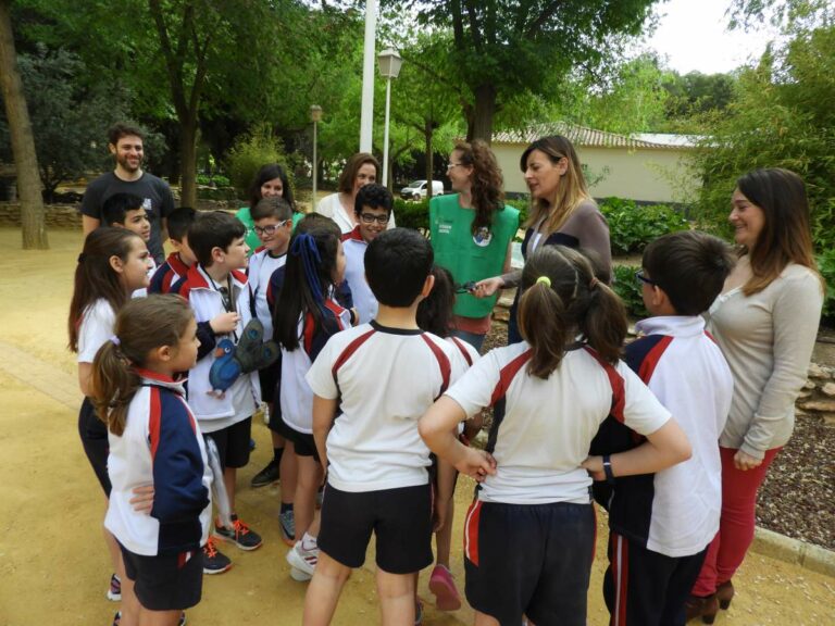 Trescientos escolares estudian el medio ambiente con la actividad ‘Mi parque es diferente’ en Manzanares