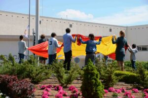 Campo de Criptana rinde homenaje a la Bandera de España y a la Guardia Civil en su 174 aniversario