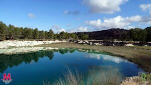 El agua comienza a rebosar en las Lagunas de Ruidera