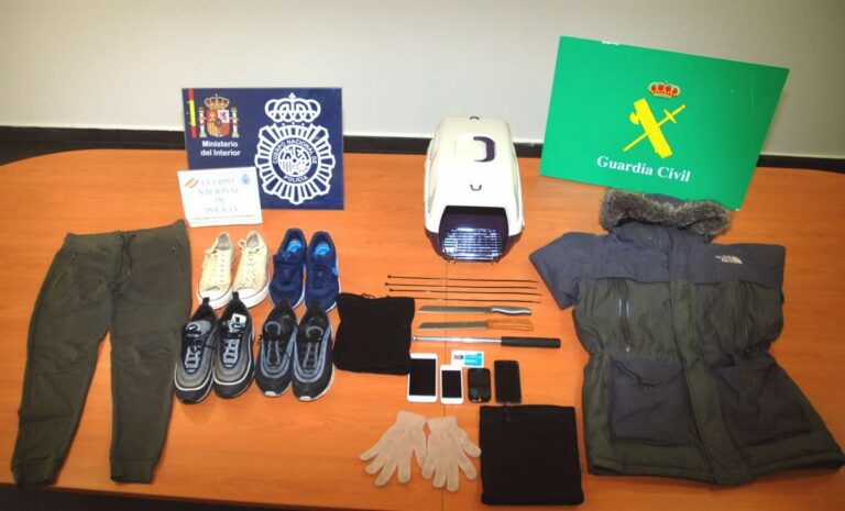 Seis detenidos por robar armados en locales de apuestas deportivas
