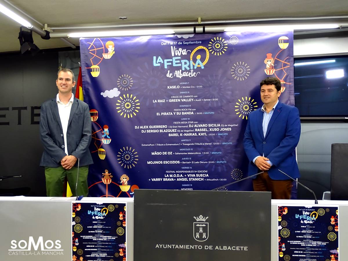 Kase.O, Mägo de Oz y La Raíz, entre los conciertos de la Feria de Albacete 2018