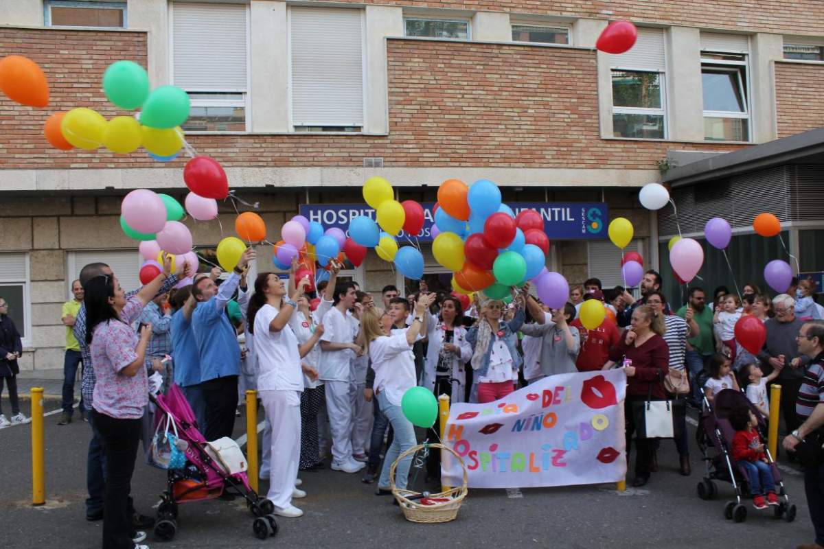 Montones de besos por el "Día del Niño Hospitalizado"