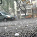 El granizo deja importantes daños agrícolas en zonas de Daimiel