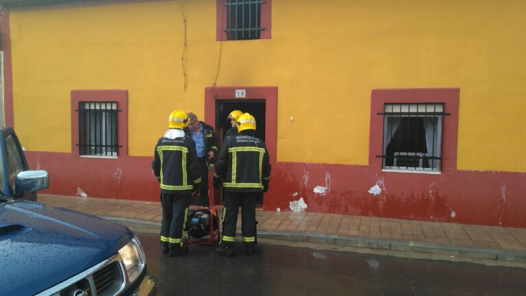 Incendio en una vivienda en Argamasilla de Calatrava