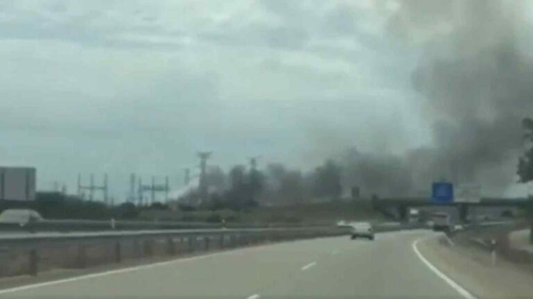 Continúan trabajando en el incendio de Pepino, aunque ya está controlado