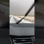 Espectacular granizada entre Tomelloso y Socuéllamos