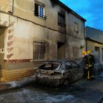 Evacuada una madre y sus hijos por un incendio en Pedro Muñoz