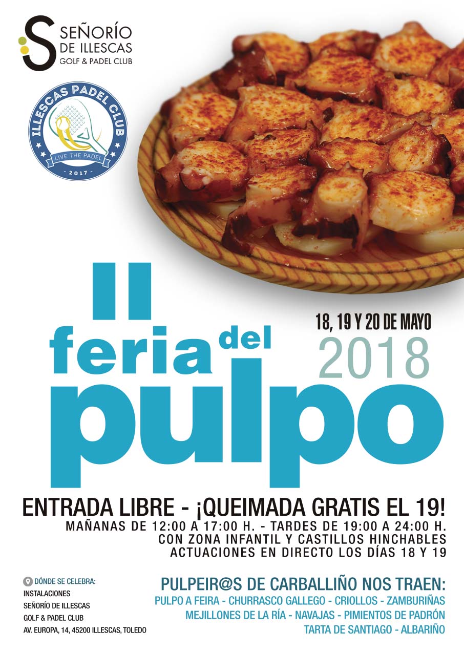 Eventos deportivos, culturales y la Feria del Pulpo para este fin de semana en Illescas