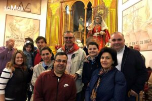 (Fotos) La Virgen de los Remedios ya descansa en La Roda, a pesar de la polémica y la lluvia