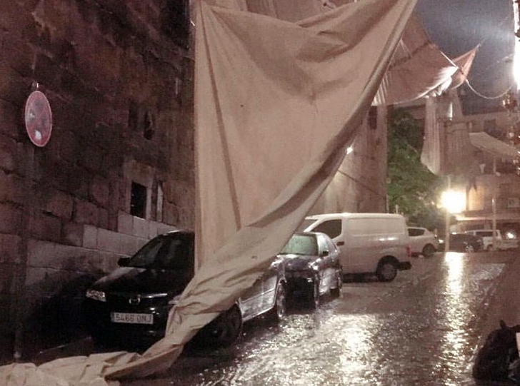 Imágenes y video: Las consecuencias de las tormentas en Toledo, a días del Corpus