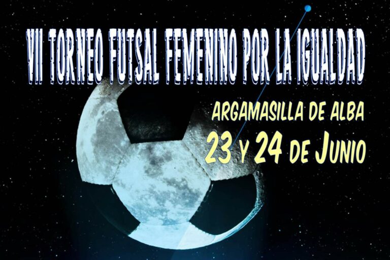 Fútbol sala femenino por la igualdad en Argamasilla de Alba