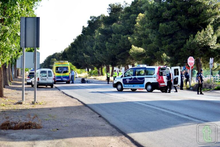Atropellado un ciclista en la N-310 a su paso por Tomelloso