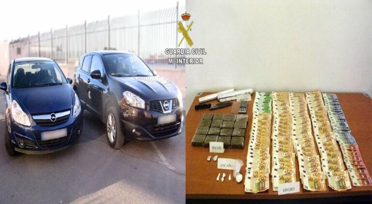 Dos detenidos por tráfico de drogas en Tomelloso