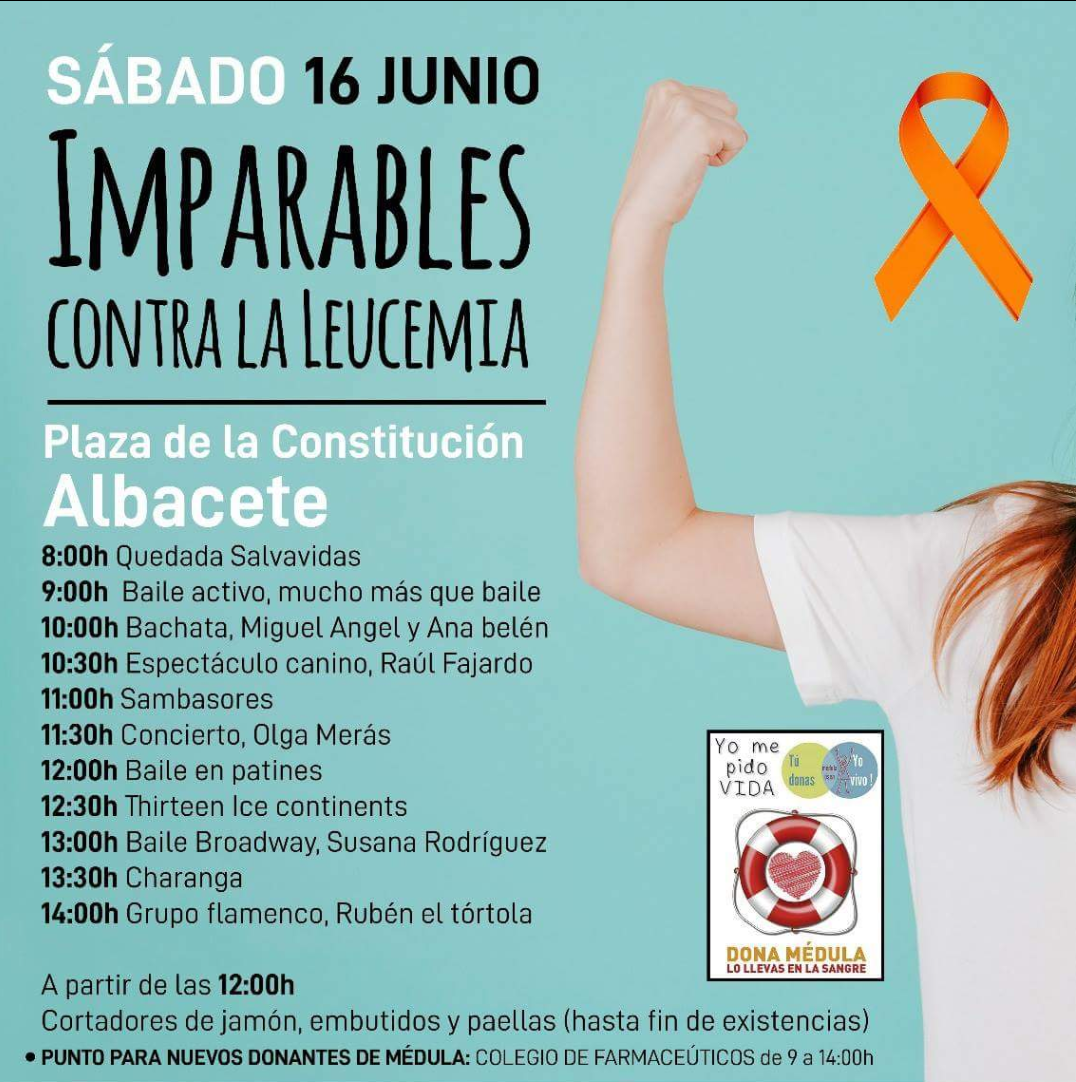Donar médula salva vidas, y en Albacete te invitan a hacerlo desde el próximo sábado