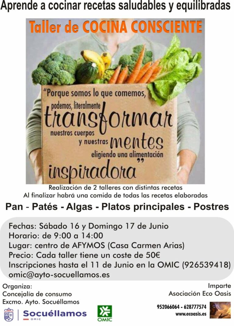Aprende a cocinar platos de todo tipo con este curso en Socuéllamos