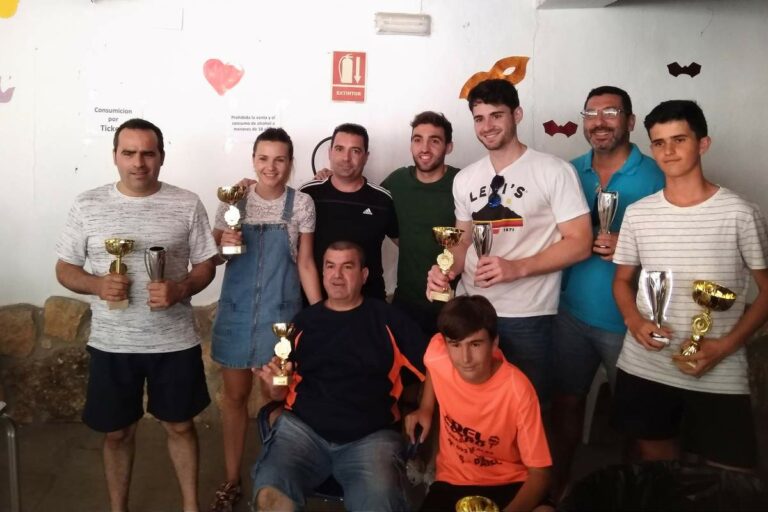 Jesús Hilario gana la liga de tenis 2017/18 de Argamasilla de Alba