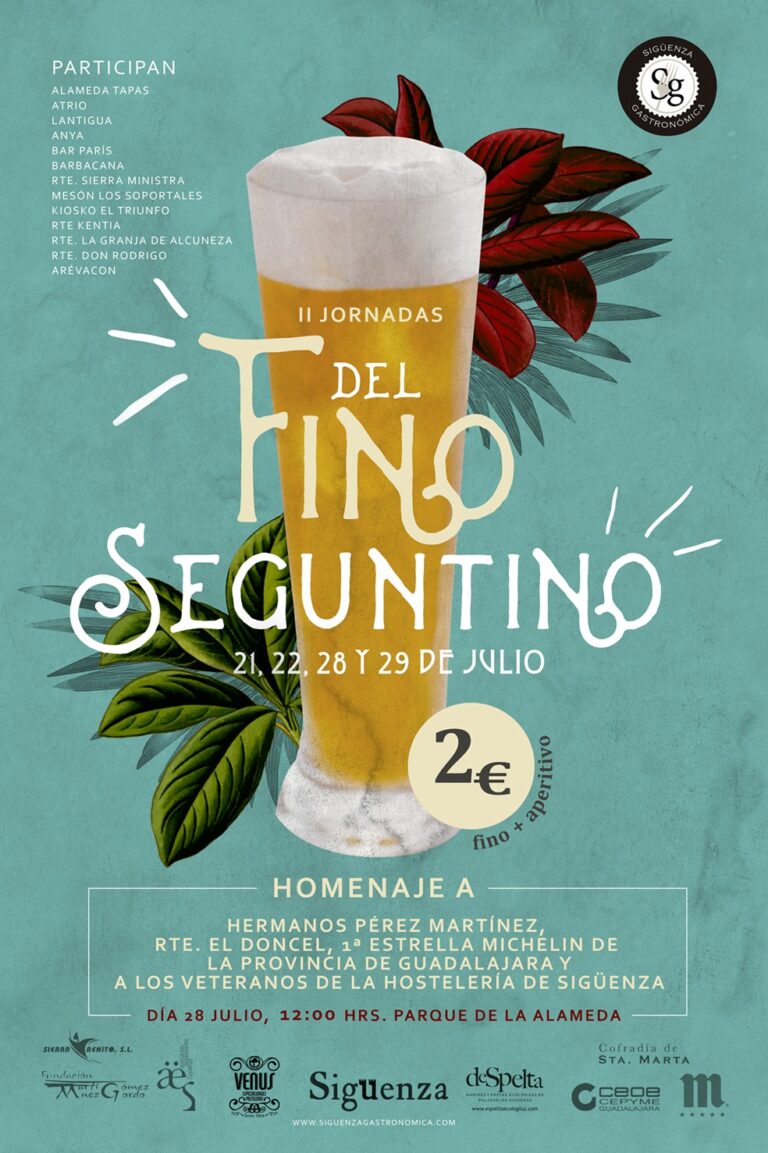Las Jornadas del ‘Fino seguntino’ vuelven a Sigüenza