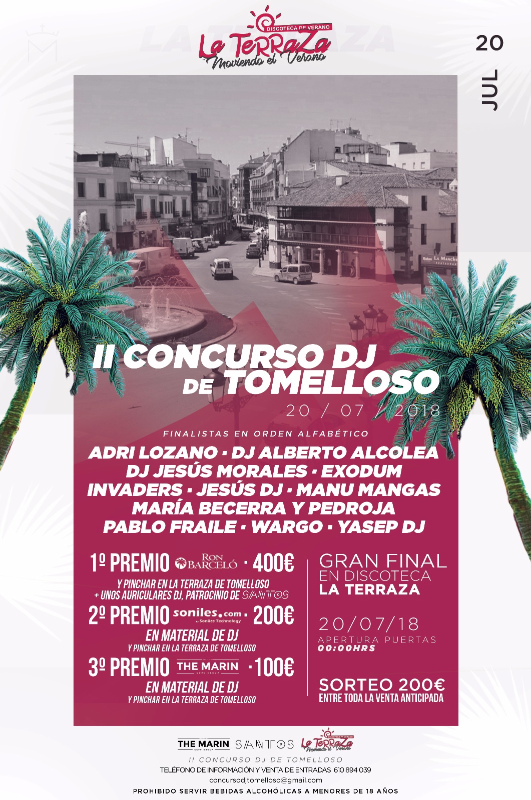 20 minutos y más de 1000€ en premios en II Concurso de DJ de Tomelloso