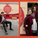 La diversión de una atracción de feria, dentro de una caravana en Valdepeñas