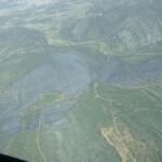 Continúan trabajando 14 medios y 67 personas en el incendio de Moral de Calatrava