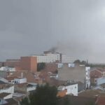 Incendio en el antiguo Hospital de Alarcos (Ciudad Real)