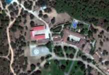 Pedro Sánchez llega en helicóptero a la finca de Quintos de Mora