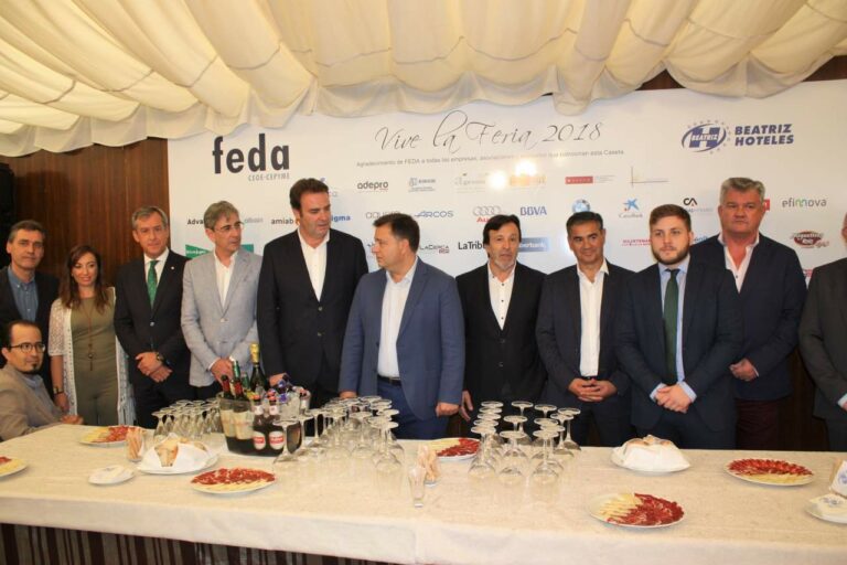 Eurocaja Rural, con los empresarios de FEDA en la Feria de Albacete