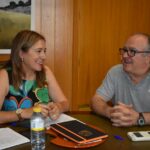 Pruden Medina recibe al nuevo presidente de la Asociación de Empresarios del Polígolo El llano