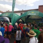 Nuevo éxito de la bicicleta solidaria de Globalcaja y RGA en Almaden