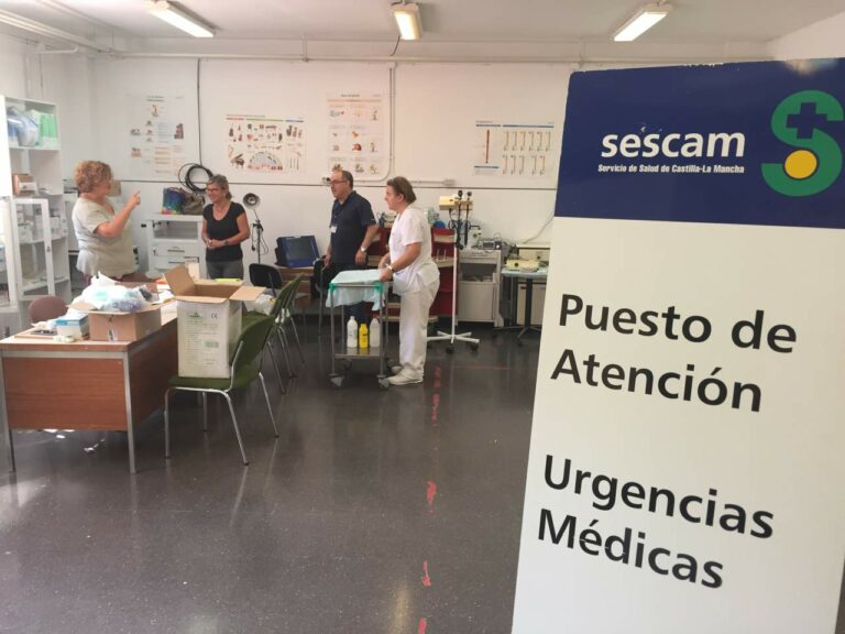 El Puesto de Urgencias Médicas de la Feria de Albacete atendió el pasado año casi a 800 personas, el 10% por alcohol