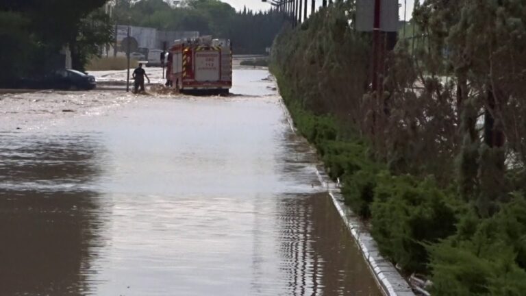 [FOTOS y VIDEOS] Las lluvias provocan inundaciones muy importantes en Albacete capital durante la noche