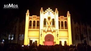 Nuevo éxito del video-mapping proyectado en la Plaza de Toros de Albacete
