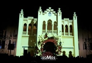 Nuevo éxito del video-mapping proyectado en la Plaza de Toros de Albacete