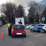 Nueva campaña de control del uso del cinturón de seguridad y de los S.R.I. en Argamasilla de Alba