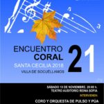 El XXI Encuentro de Corales de Santa Cecilia aterriza este finde en Socuéllamos