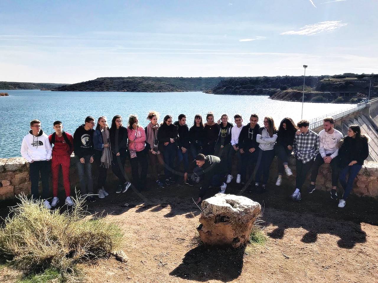 Estudiantes de la localidad francesa de Poissy visitan Argamasilla de Alba