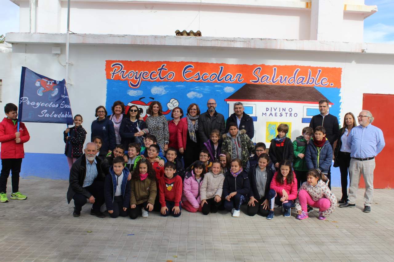 Los colegios ‘Divino Maestro’ y ‘Azorín’, de Argamasilla de Alba, reciben sus placas de Centros Escolares Saludables