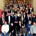 El presidente de la Diputación ha celebrado con los periodistas la última reunión navideña del mandato